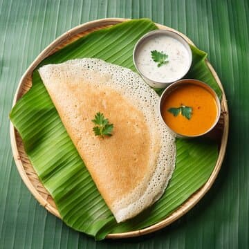 Fresh South Indian Dosa at MH Dosa Hut Gampaha